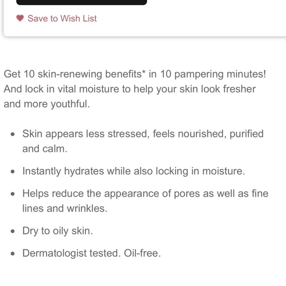 Mary Kay Timewise Moisture Renewal Mask - Picture 2 of 4